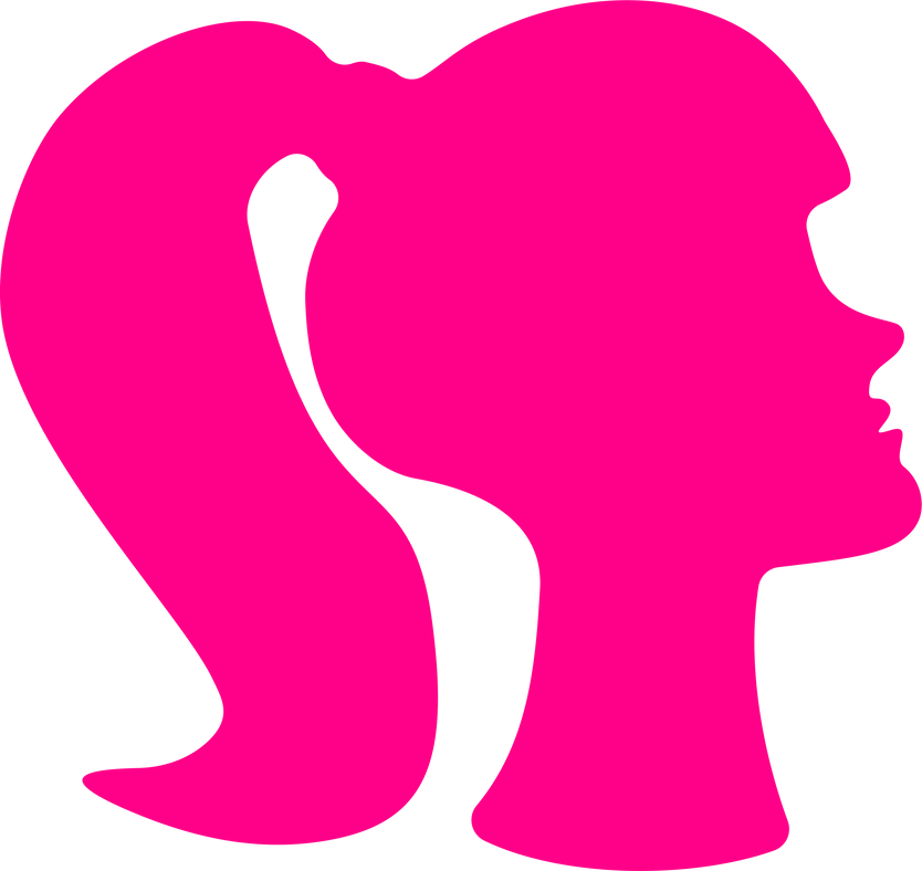 female profile silhouette